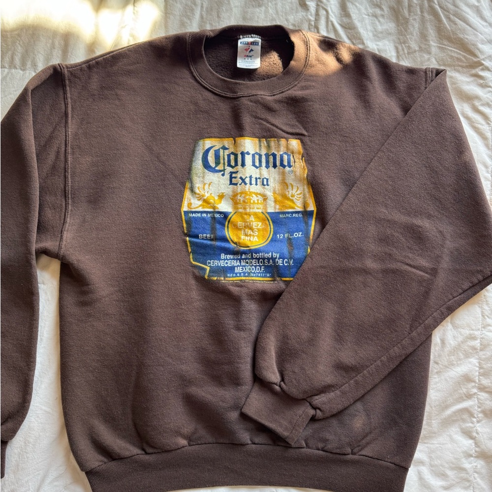 Brown Corona Crewneck